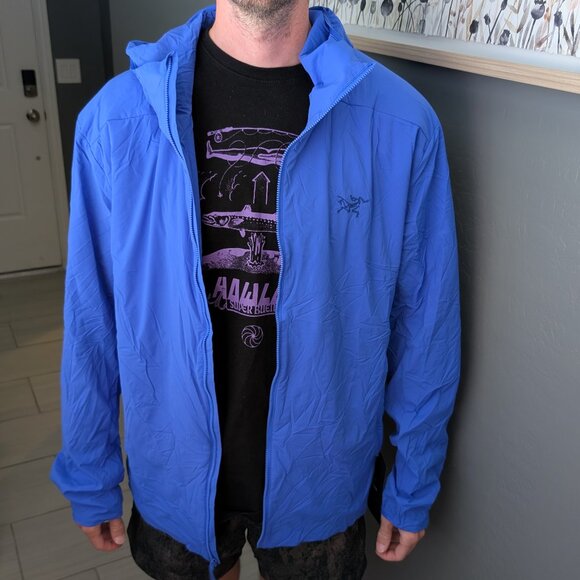 NWT Arc'teryx Atom SL Hoody Men's Electra XL - Picture 3 of 7